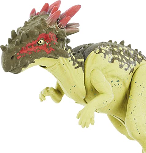 Jurassic World Toys Wild Pack Dracorex Herbivore Dinosaur Action Figure Toy with Movable Joints, Realistic Sculpting & Attack Feature, Kids Gift Ages 3 Years & Older