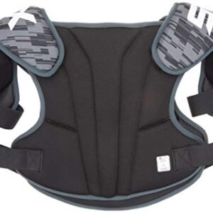 STX Lacrosse Stallion 75 Shoulder Pad, Black, Medium