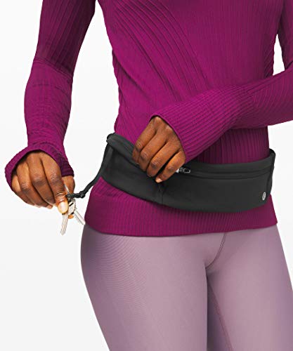 Lululemon Fast and Free Run Belt (Black, Size S/M)