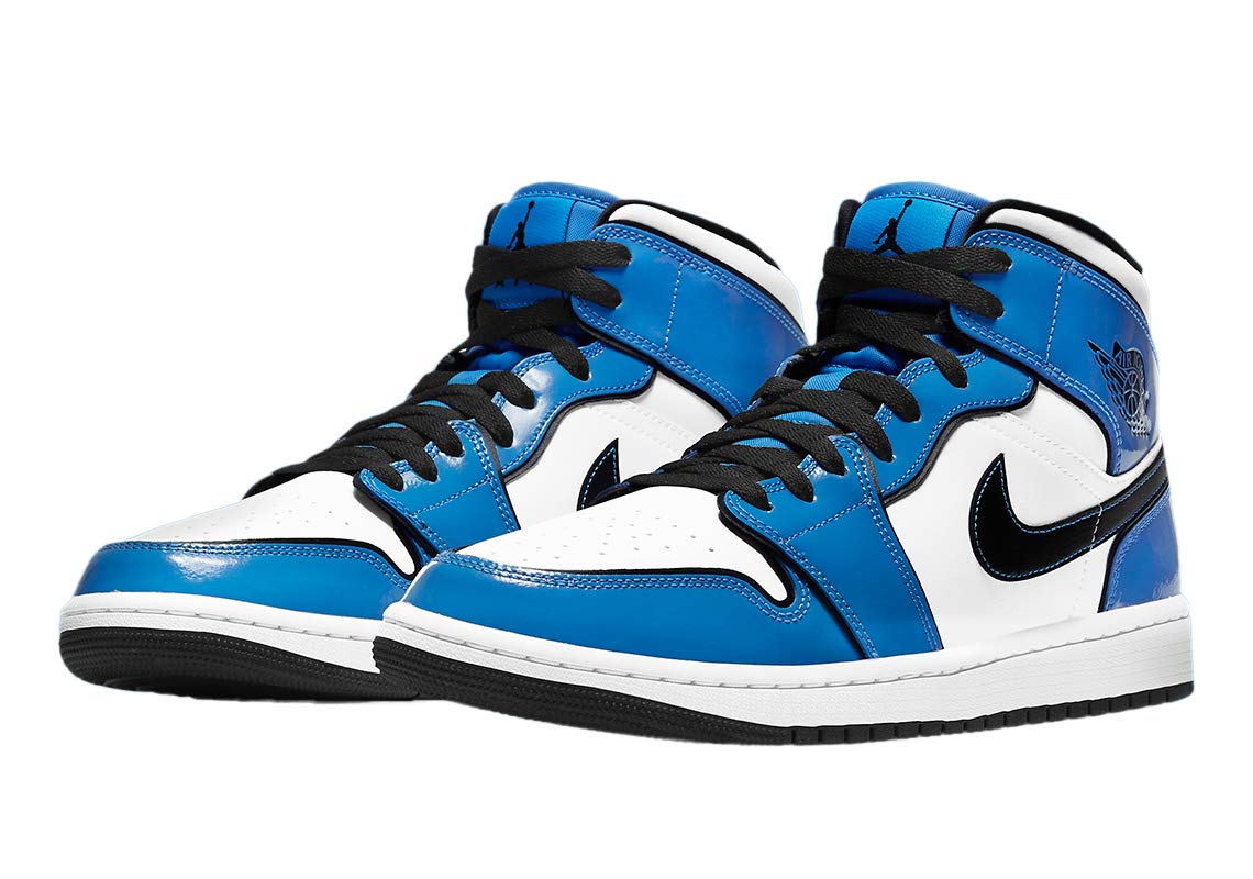 Jordan Mens Air 1 Mid SE DD6834 402 Signal Blue - Size 8.5