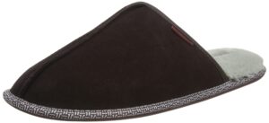 ted baker men's peterr slipper, brown, 9