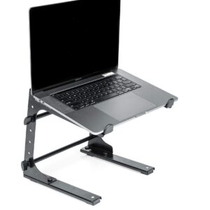 Gator Frameworks Portable Desktop Laptop/DJ Controller Stand with Fixed Height; (GFWLAPTOP1000)