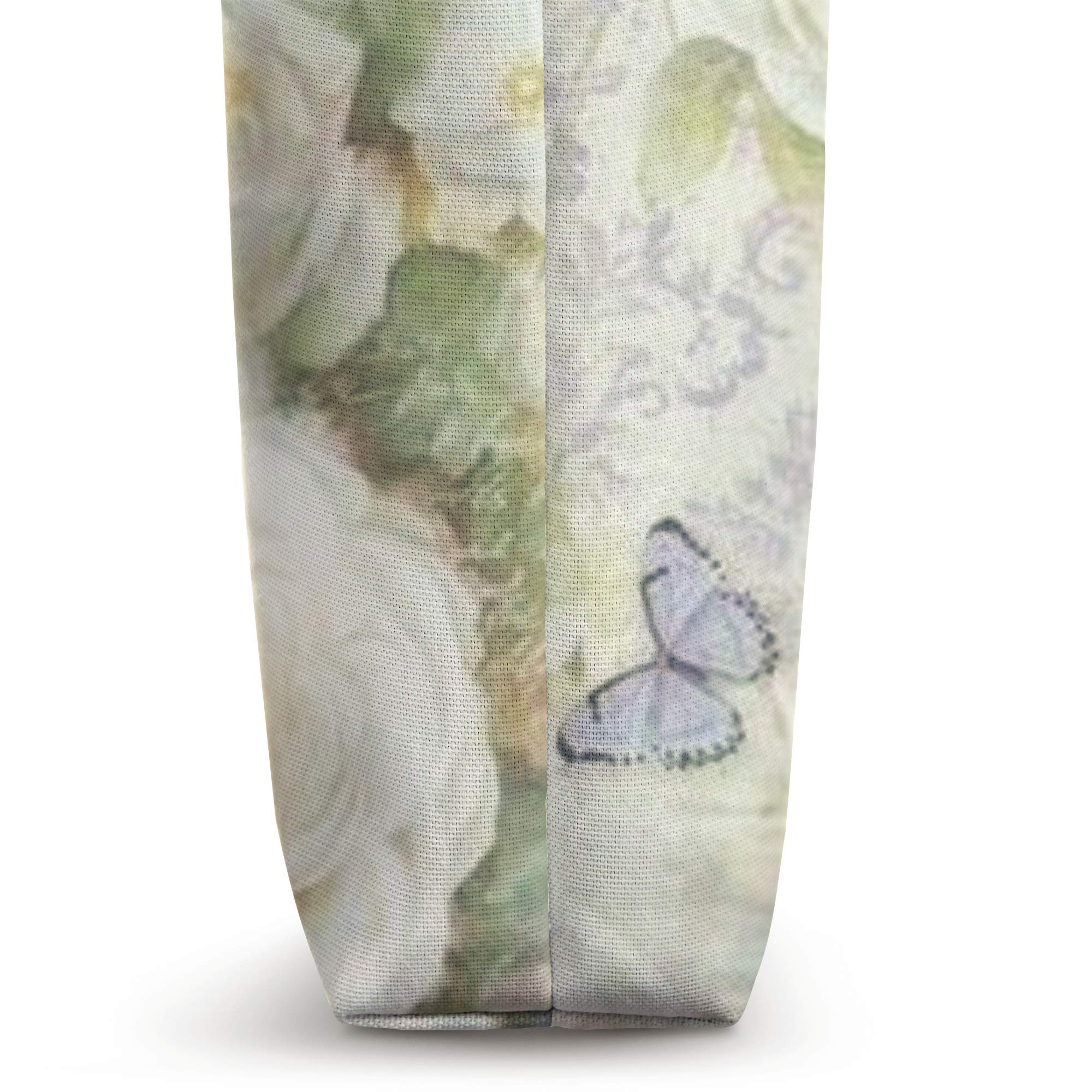 Peonies Butterflies Pretty Pastel Tote Bag