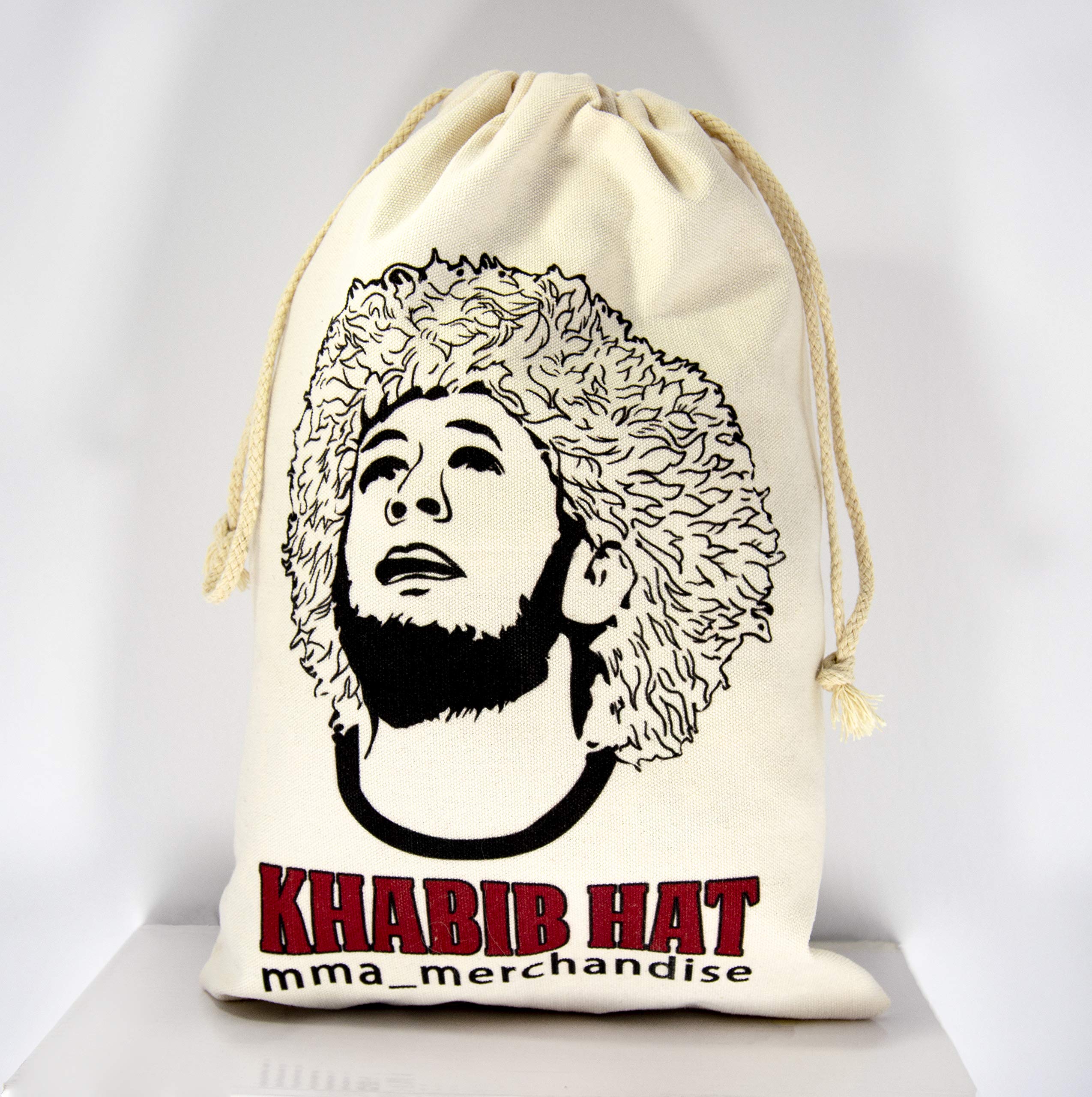 mma_merchandise Khabib Nurmagomedov Sheepskin Hat Dagestan Russian Papakha for Men & Women - One Size Fits All