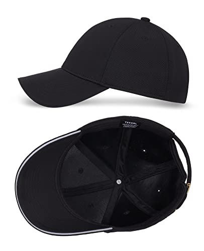 2 Pack Vintage Baseball Cap 2 Black Hats