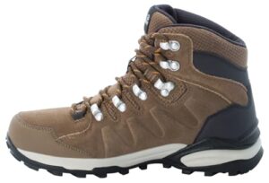 jack wolfskin women's 4050871 hiking shoe, brown/apricot, 8