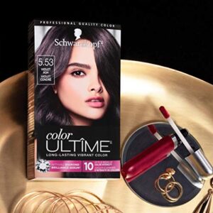 Schwarzkopf Color Ultime Permanent Hair Color Cream, 5.53 Violet Ash