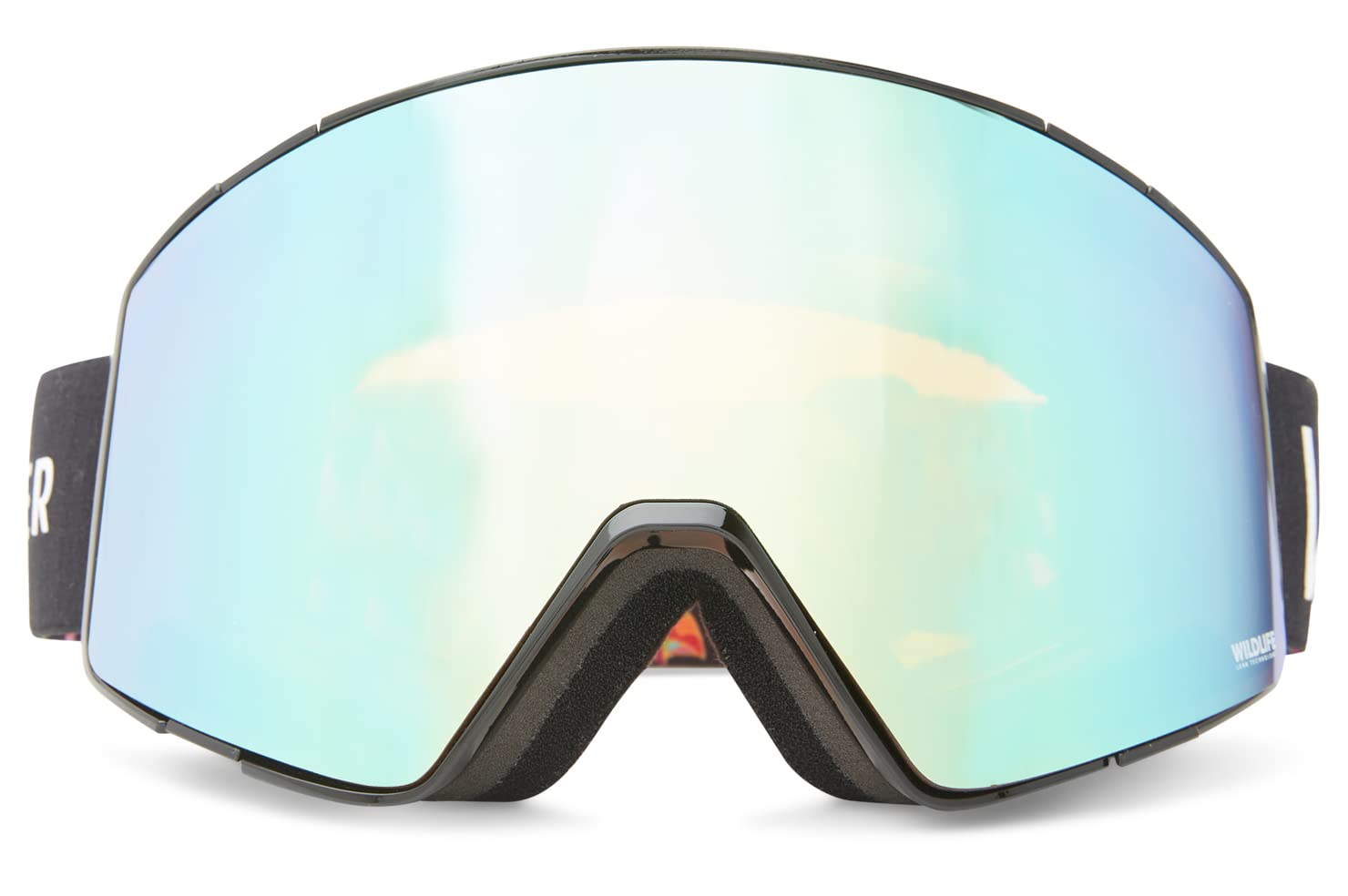 VonZipper Unisex Capsule Snow Sport Goggle - Black Frame | Wildlife Stellar Chrome Lens