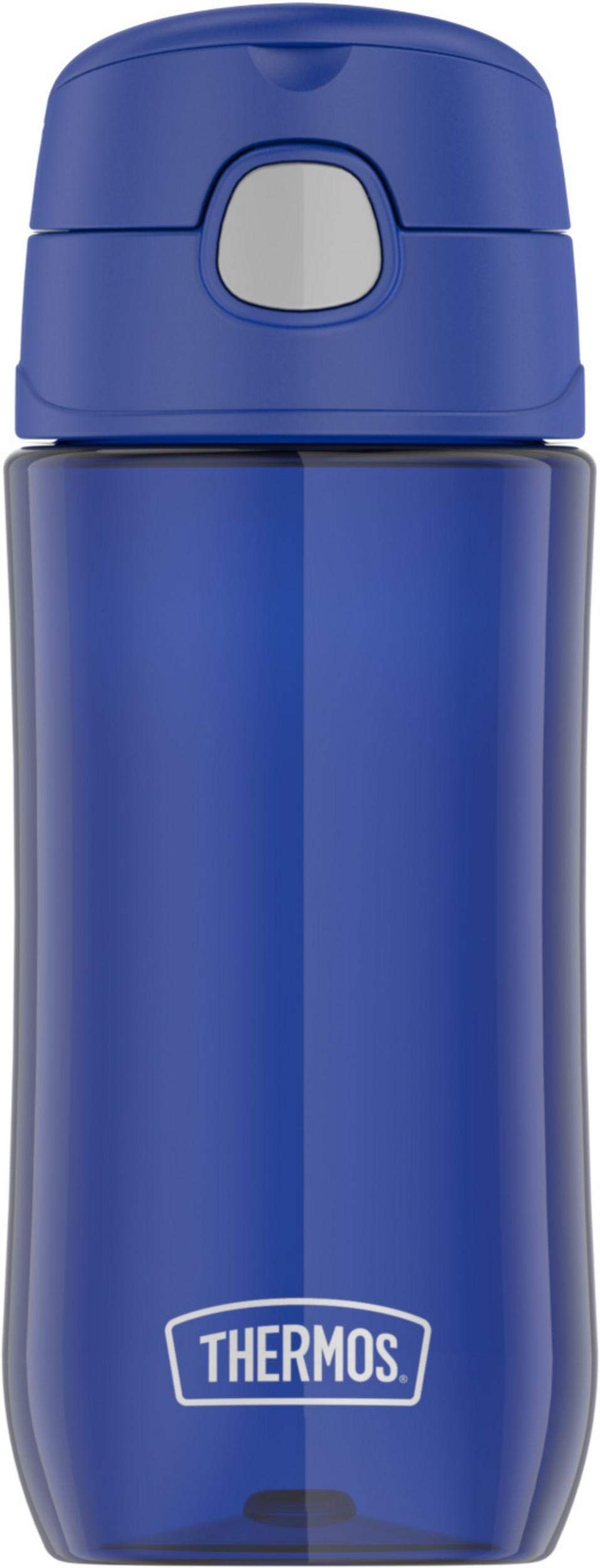 THERMOS FUNTAINER 16 Ounce Plastic Hydration Bottle with Spout, Blueberry