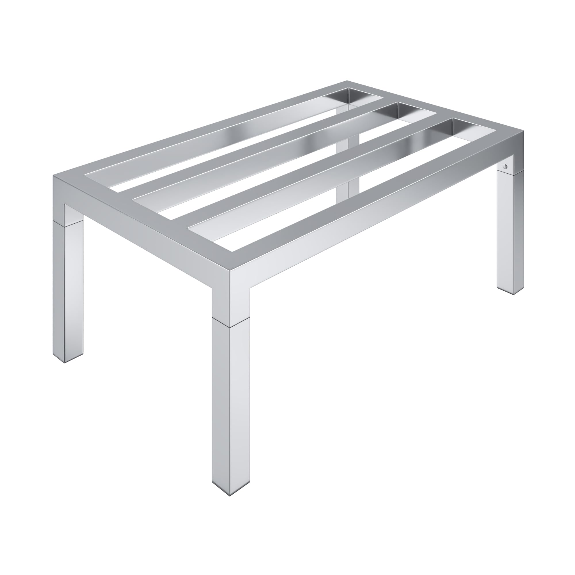 Regal Altair Aluminum Dunnage Rack | Select from 15 Sizes | Store Your Items Off The Floor | Storage in Restaurant, Kitchens, Garages and More