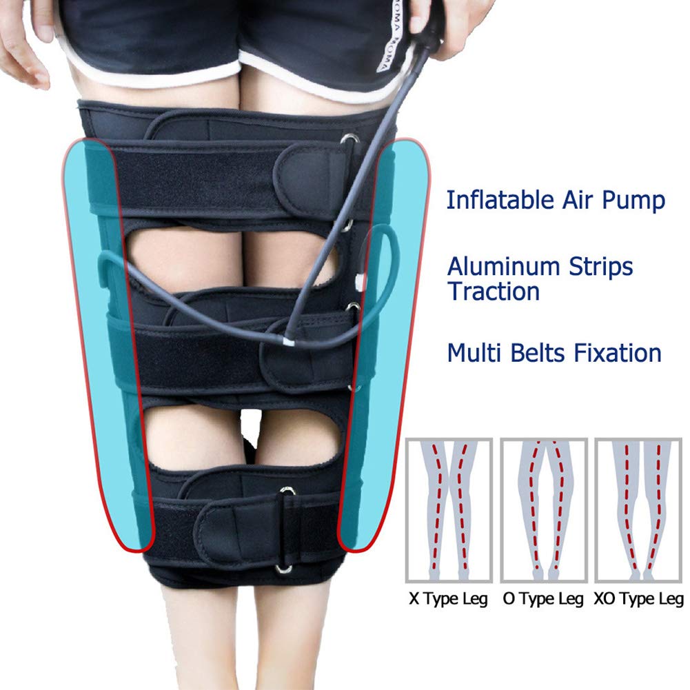 O/X Leg Type Correction Belt,Knock Knee Braces,Knock Knees Valgus Deformity Bow Legs Band,Legs Posture Corrector Belt,Straighten Belt for Children and Adult