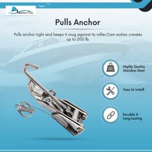 MARINE CITY 316 Stainless Steel Anchor Chain Tensioner for BoatYacht