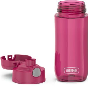 THERMOS FUNTAINER 16 Ounce Plastic Hydration Bottle with Spout, Raspberry