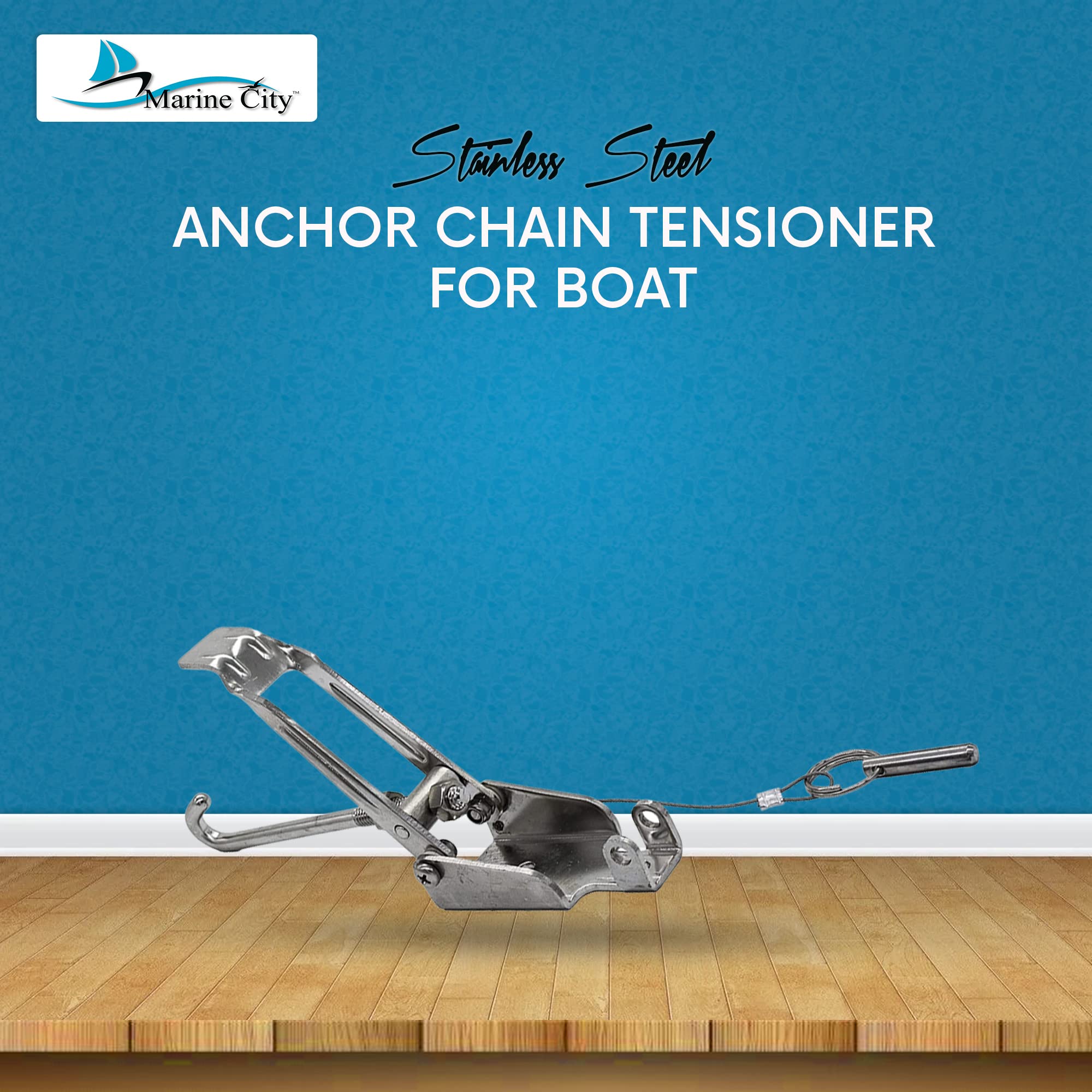 MARINE CITY 316 Stainless Steel Anchor Chain Tensioner for BoatYacht