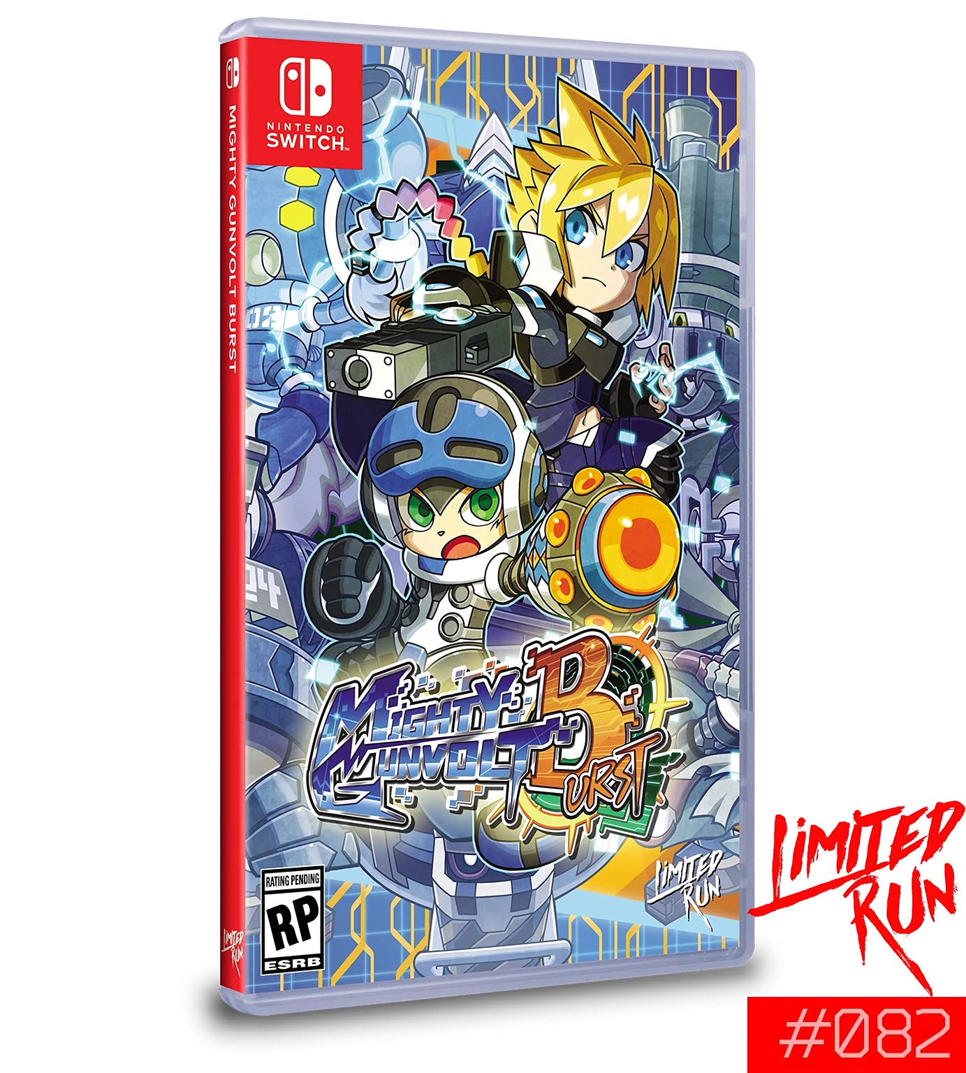 Mighty Gunvolt Burst for Nintendo Switch (Limited Run Games #82) (Non-US Version)