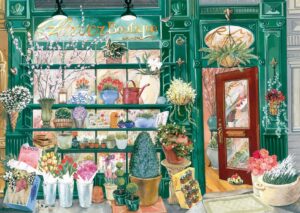 ravensburger flower shop 300 piece large format jigsaw puzzle | fsc certified product | enhanced with softclick technology ideal gift for adults and kids