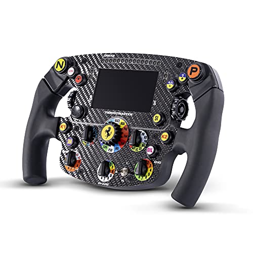 Thrustmaster Formula Wheel Add-On Ferrari SF1000 Edition, Replica Wheel for PS5 / PS4 / Xbox Series X|S/Xbox One/PC - Officially Licensed by Ferrari