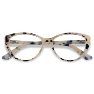 blue light blocking glasses women bluelight blocker computer cateye clear reading cat eye eyeglasses frame