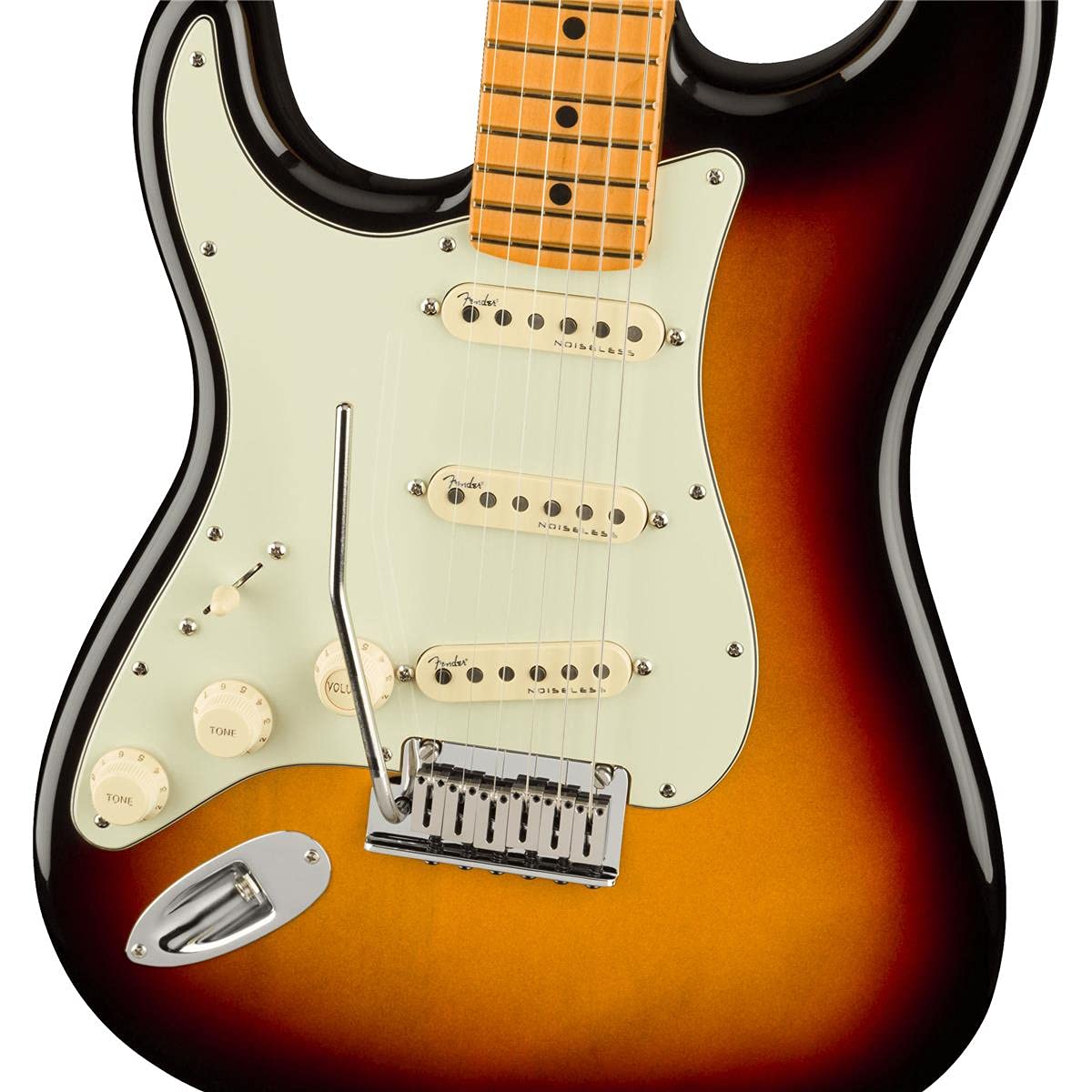 Fender American Ultra Stratocaster Left-handed - Ultraburst with Maple Fingerboard