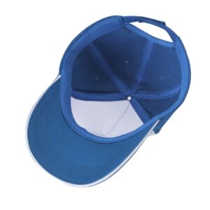 EIKOU Gravity Falls Hat Adjustable Dipper's Hat Blue Dipper Hat Baseball Cap(Come with The Necklace)