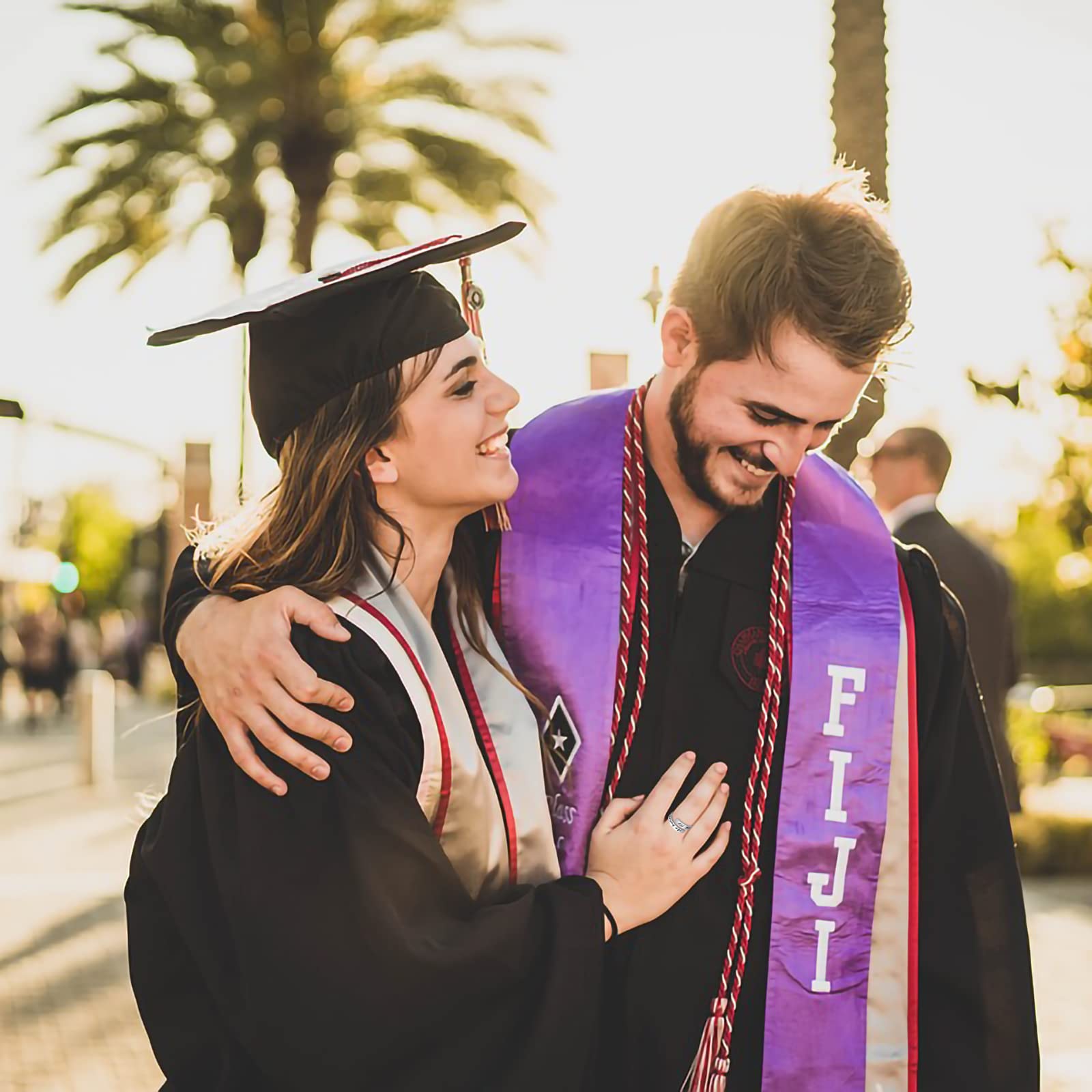 Angel's Draw Home Class of 2024 Ring Graduation Ring for Her Gift Graduation Ring Graduation 2024 Gifts High School College Graduation Gift for Him Her