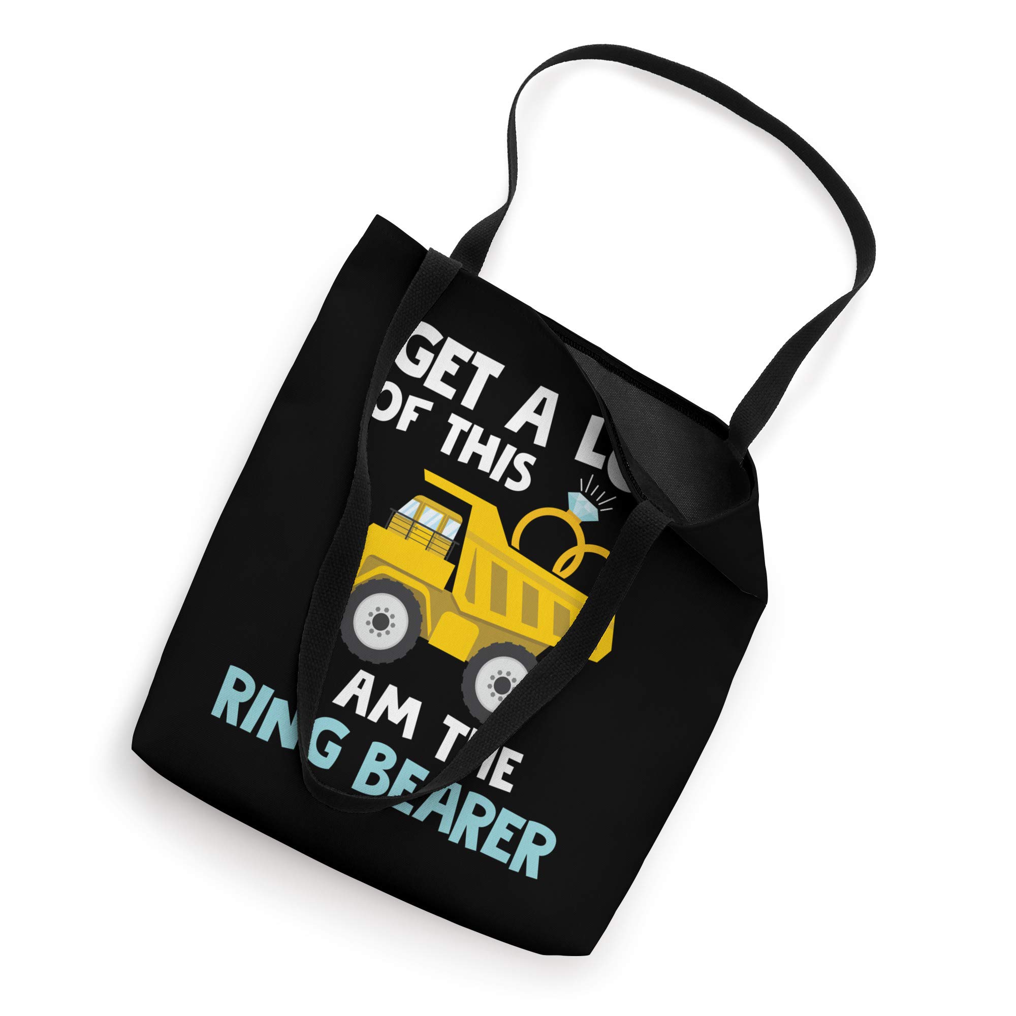 Wedding Shirts Ring Bearer Funny Truck Shirts Boys Men Gifts Tote Bag