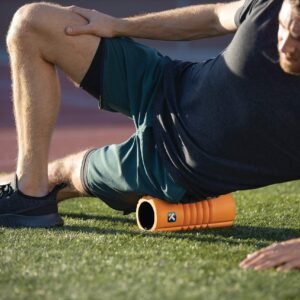 TRIGGERPOINT Unisex's Grid Travel Foam Roller, Orange, 1 Size