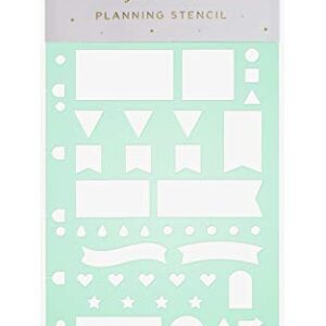 Filofax Planning Stencil Sheet