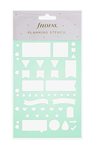 Filofax Planning Stencil Sheet