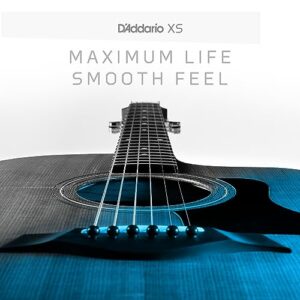 D'Addario Mandolin Strings - Coated Mandolin Strings - XS Phosphor Bronze - For 8 String Mandolin - Maximum Life, Smooth Feel - XSM1140 - Medium, 11-40