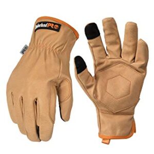 Timberland PRO Men's Leather Work Glove, Wheat, Large