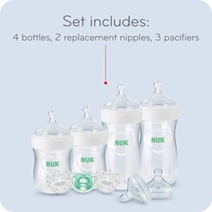 NUK Simply Natural™ Bottles with SafeTemp, Gift Set, 0+ Months