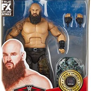 WWE MATTEL Braun Strowman Elite Collection Series 86 Action Figure 6 in Posable Collectible Gift Fans Ages 8 Years Old and Up​