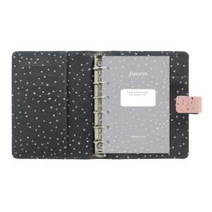 Filofax Pocket Confetti Rose Quartz Organiser