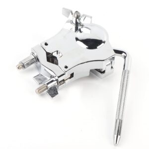 tom chrome drum rack mount bracket mutifunction instrument accessory sliver