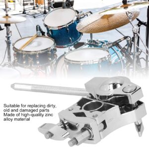 Tom Chrome Drum Rack Mount Bracket Mutifunction Instrument Accessory Sliver