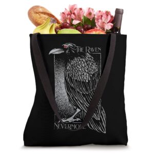 Edgar Allan Poe Nevermore Quoth The Raven Tote Bag