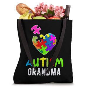 Autism Awareness Grandma Tote Bag