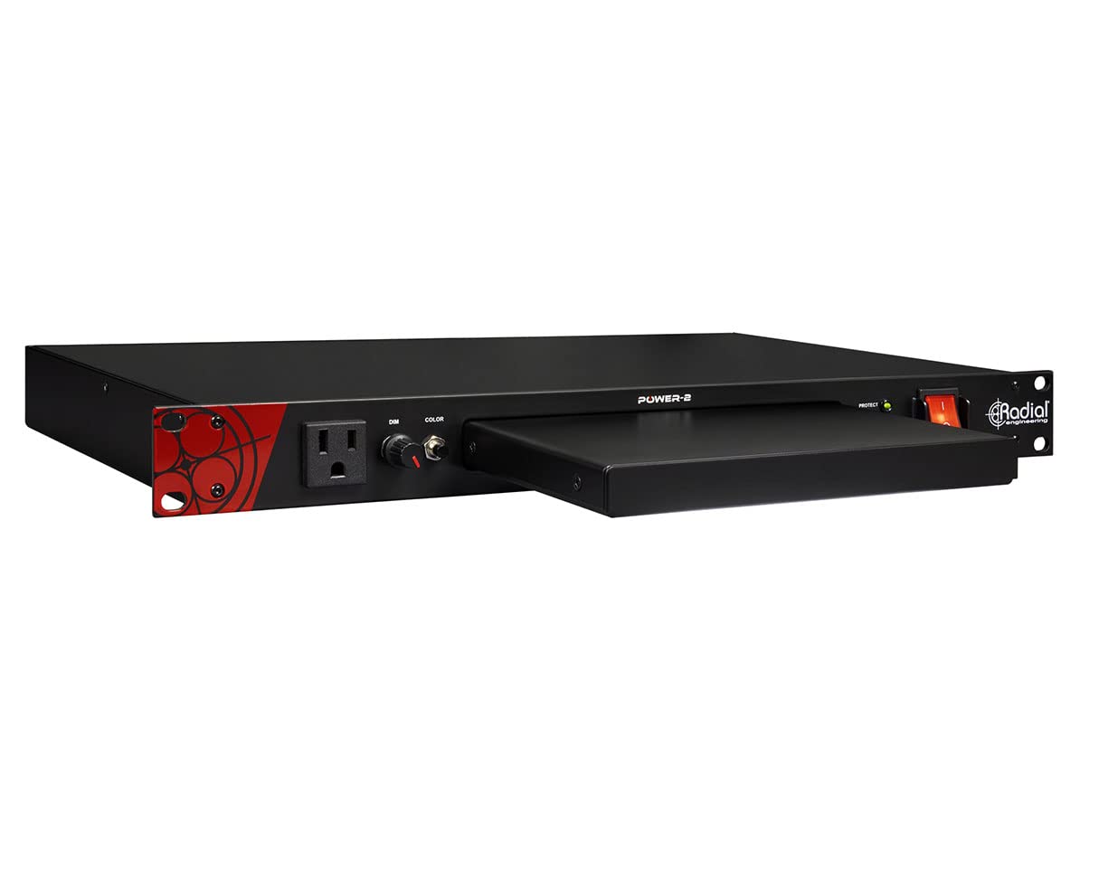 Radial Power-2 19" Rack Mount Power Conditioner & Surge Supressor w/LED Lighting