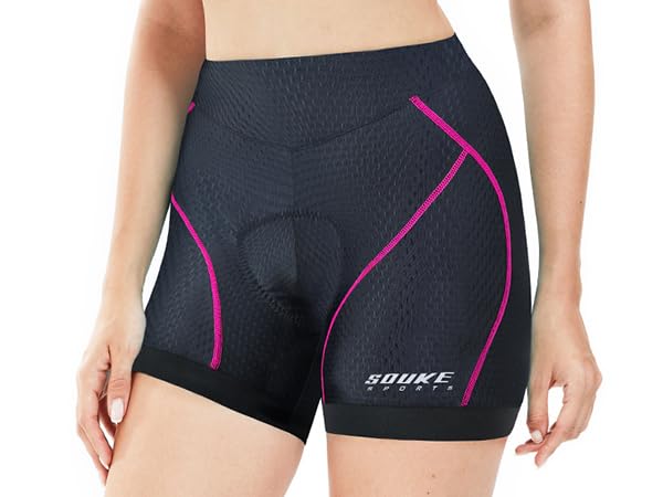 Eco-daily Cycling Shorts Women's 3D Padded Bicycle Bike Biking Underwear Shorts