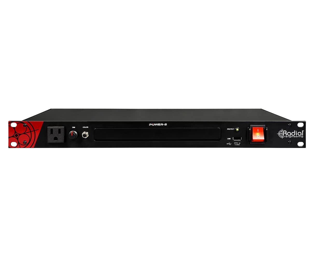 Radial Power-2 19" Rack Mount Power Conditioner & Surge Supressor w/LED Lighting