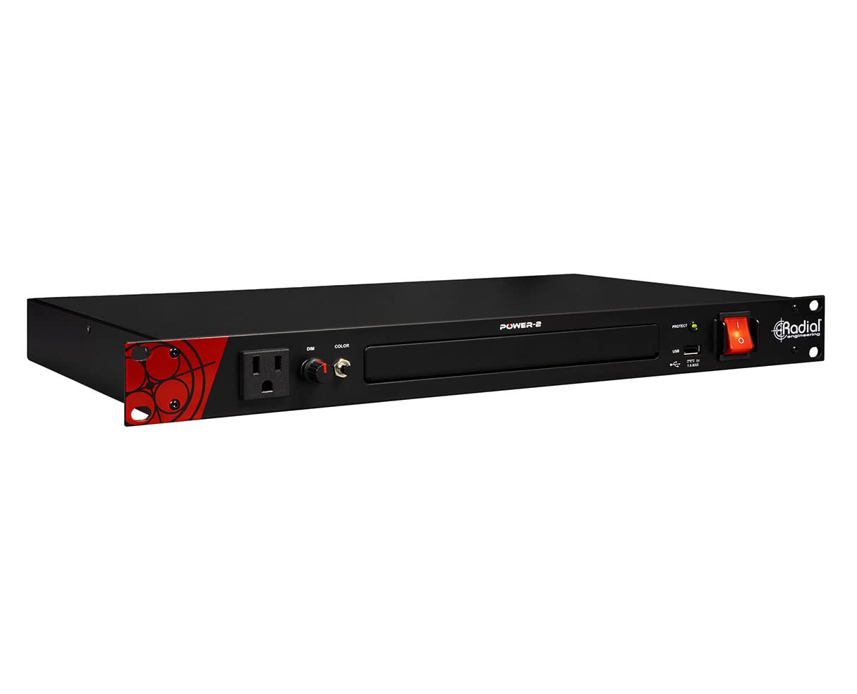 Radial Power-2 19" Rack Mount Power Conditioner & Surge Supressor w/LED Lighting