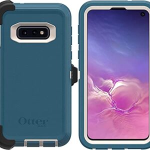 OtterBox Defender Series Screenless Edition Case for Samsung Galaxy S10E - Case Only - Belt Clip Holster Not Included - Non-Retail Packaging - Big Sur