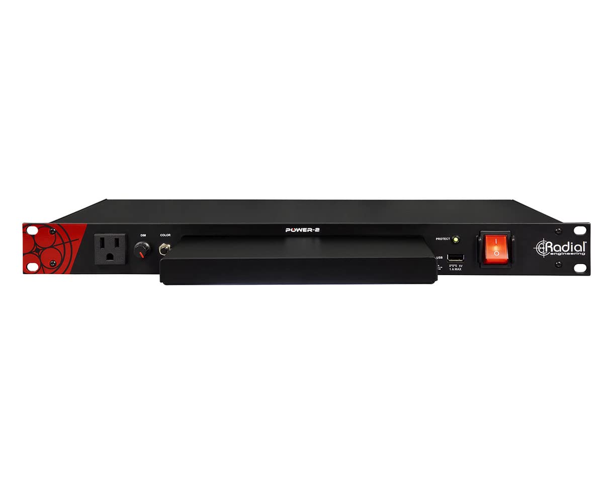 Radial Power-2 19" Rack Mount Power Conditioner & Surge Supressor w/LED Lighting