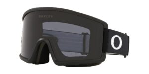 oakley target line l matte black w/dark grey