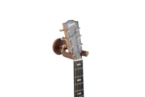 levy's leathers electric guitar stand (lvy-fghngr-brbn)