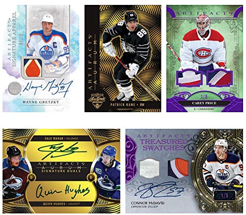 2020/21 Upper Deck Artifacts NHL Hockey HOBBY box (8 pks/bx)