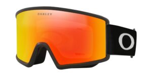 oakley target line m matte black w/fire iridium