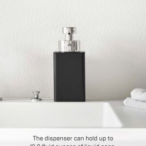 Yamazaki Home Foam Soap Plastic | Dispenser, One Size, Black