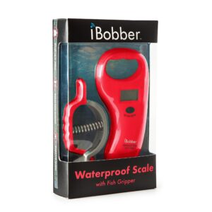 iBobber Waterproof and Floating Digital Fish Scale IP68 Rating, Weights up to 99 LB or 45 KG, Incredibly Simple to Use, Comes with Quick-Release Fish Gripper